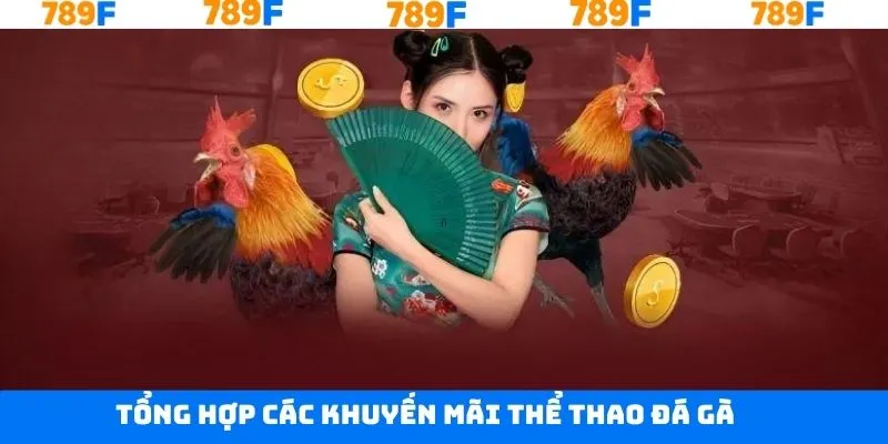 Khuyến mãi thể thao đá gà cho hội viên tại 789F Khuyến mãi thể thao đá gà cho hội viên tại 789F